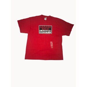 Garage Sale Goddess Red T-Shirt XL Delta Pro Weight 100% Cotton Graphic Tee-New